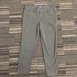 Mid-rise pixie pants
